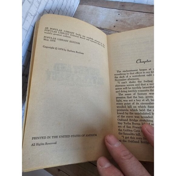 Sweet and Bitter Fancy Barbara Bonham Vintage Gothic Paperback Popular Library - Picture 5 of 5